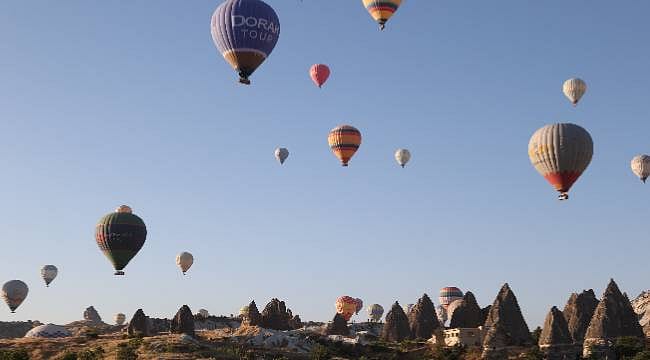 Olumsuz hava koşulları da durduramadı: Kapadokya'da balon turizminin ilk yarı bilançosu açıklandı