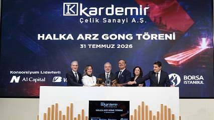 Borsa İstanbul'da gong Kardemir Çelik için çaldı