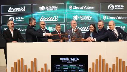 Borsa İstanbul'da gong Formül Plastik için çaldı