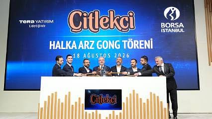Borsa İstanbul'da gong Çitlekçi için çaldı