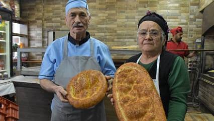 Gümüş çifti yarım asırdır aynı fırında Ramazan geleneğini yaşatıyor