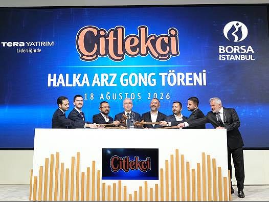Borsa İstanbul'da gong Çitlekçi için çaldı