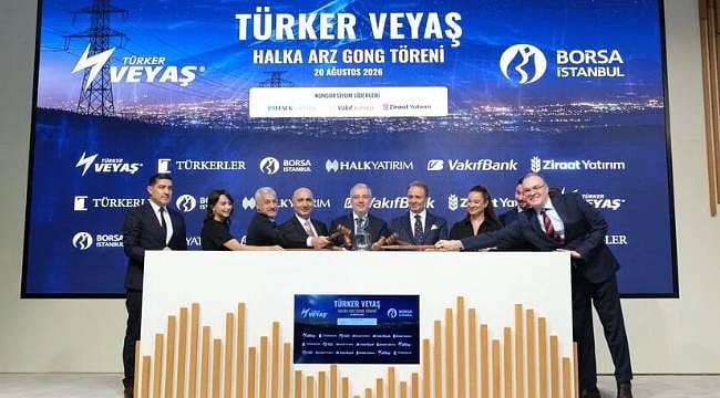 Borsa İstanbul'da gong Türker Vangölü Enerji için çaldı