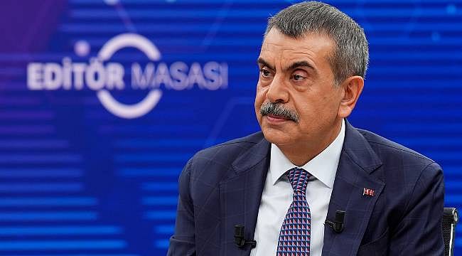 "Gelecek yıl bütün öğretim kademelerinde Türkiye Yüzyılı Maarif Modeli'ne geçmiş olacağız"