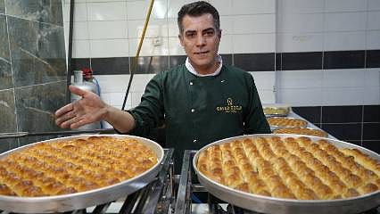Avrupa ve Orta Doğu kuyrukta: Aylık 5 ton baklava ihraç ediliyor! Talebe yetişmek için yoğun mesai yapıyorlar