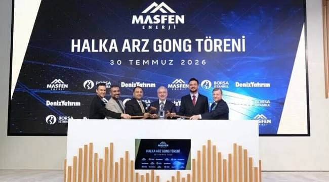Borsa İstanbul'da gong Masfen Enerji AŞ için çaldı