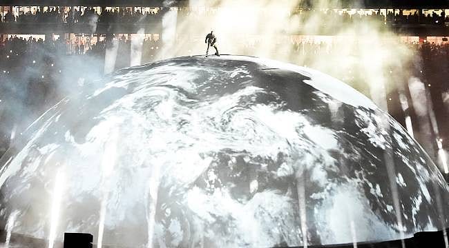 Dünyaca ünlü rapçi Kanye West, ilk kez İstanbul'da konser verdi