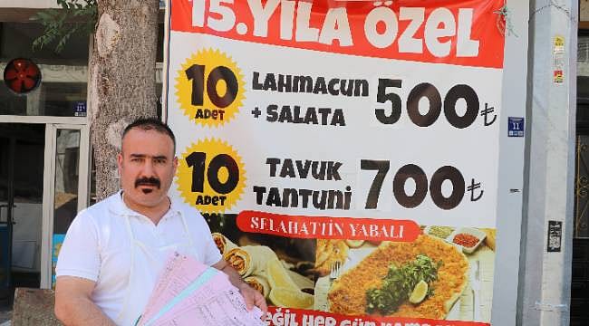 Ucuza satması suç oldu: Şikayet ettiler ama kusur bulamadılar! 50 TL'ye lahmacun satışına devam