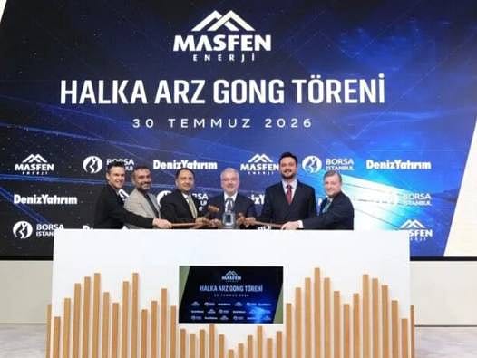 Borsa İstanbul'da gong Masfen Enerji AŞ için çaldı