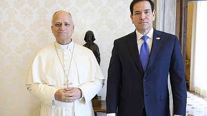 ABD Dışişleri Bakanı Rubio Papa 14. Leo'yu ziyaret etti
