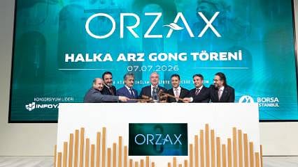 Borsa İstanbul'da gong Orzaks için çaldı
