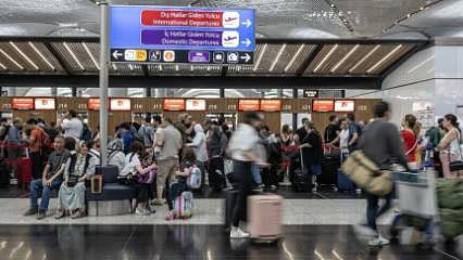Temmuz ayı rakamları açıklandı: Hava yolunda yüzde 2,6'lık artış