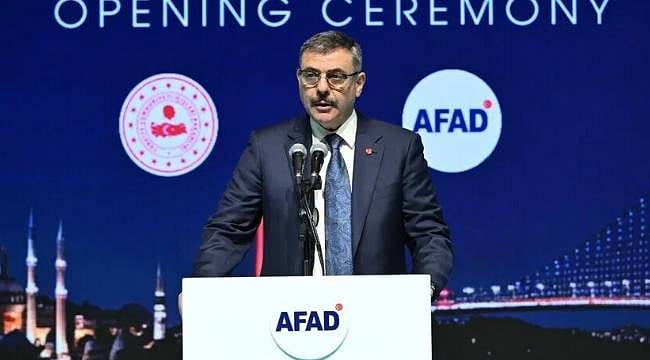 "Şehirlerini dirençli hale getiren ve toplumunu afetlere hazırlayan bir Türkiye için çalışıyoruz"
