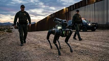 Sınır bölgesine robot köpek filosu: 2 milyon dolarlık bütçe