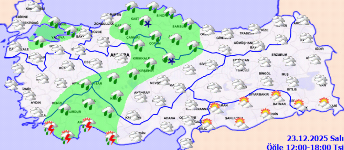 Dondurucu soğuklar geliyor: Hafta sonu yurt genelinde hava nasıl olacak?-1