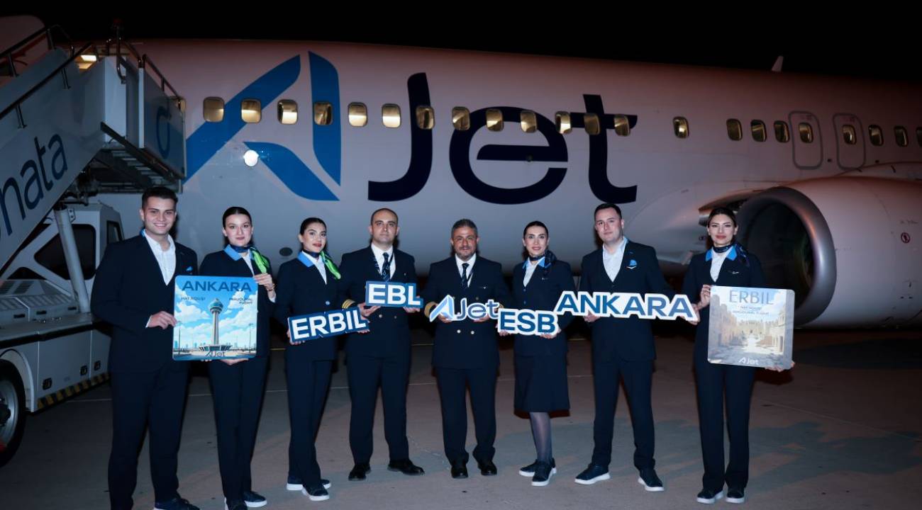 AJET, Irak’ta 3 yeni noktaya sefer başlatacak