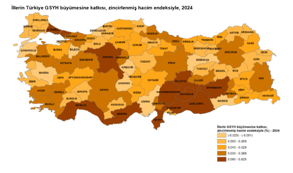 TÜİK açıkladı: 2024 yılında gayrisafi yurt içi hasıladan en yüksek payı hangi il aldı?-5