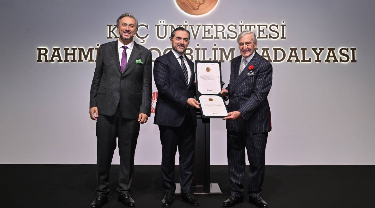  Koç Üniversitesi Rahmi M. Koç Bilim Madalyası 10. kez sahibini buldu