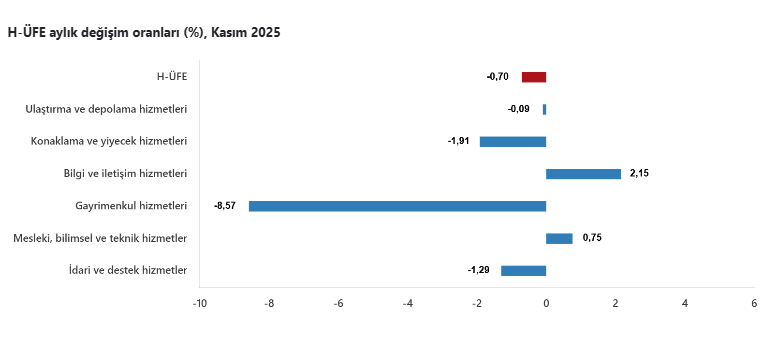 Kasım ayında hizmet üretici enflasyonu açıklandı-5