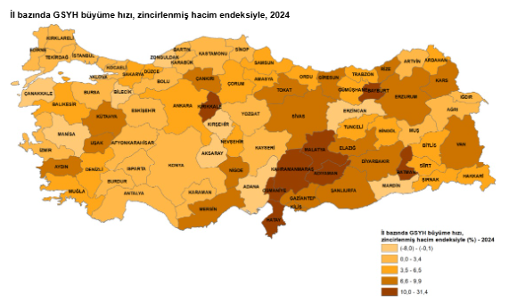 TÜİK açıkladı: 2024 yılında gayrisafi yurt içi hasıladan en yüksek payı hangi il aldı?-4