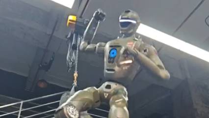 İnsansı robot, patronu yere serdi