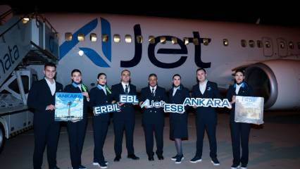 AJET, Irak’ta 3 yeni noktaya sefer başlatacak