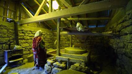 Tarihi su değirmenleri onarıldı, mısır yeniden öğütülüyor