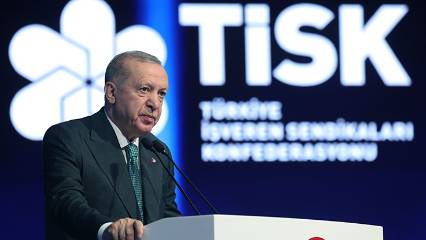 Cumhurbaşkanı Erdoğan'dan dikkat çeken asgari ücret açıklaması