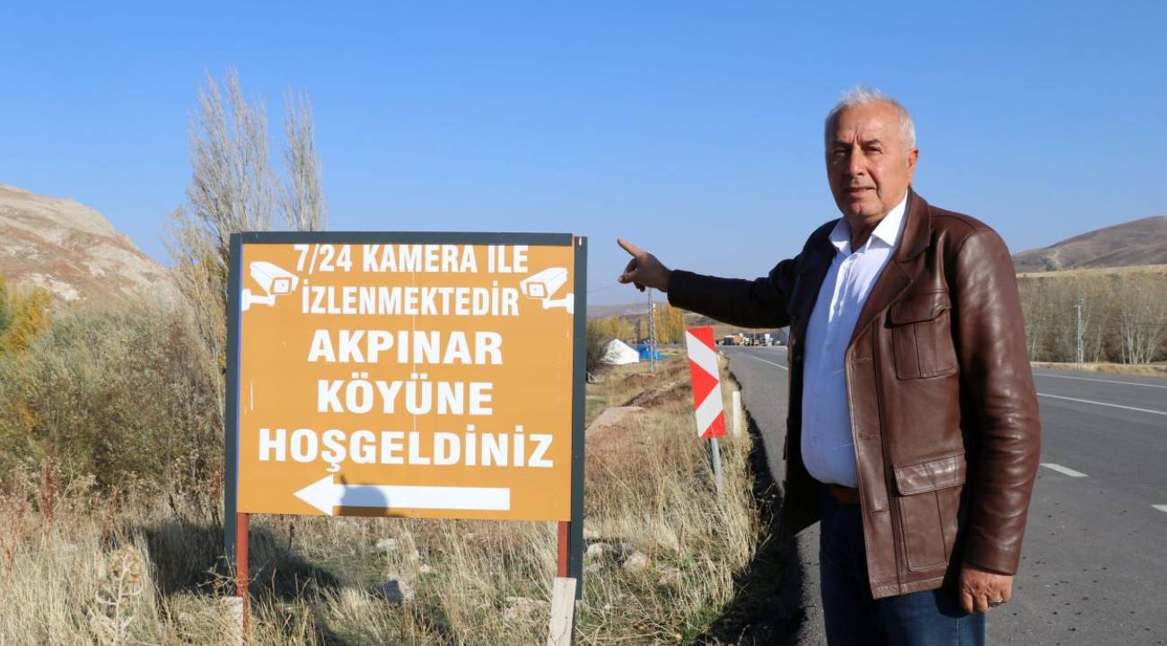 Bu köyde güvenlik kameraları artık 7/24  kayıtta