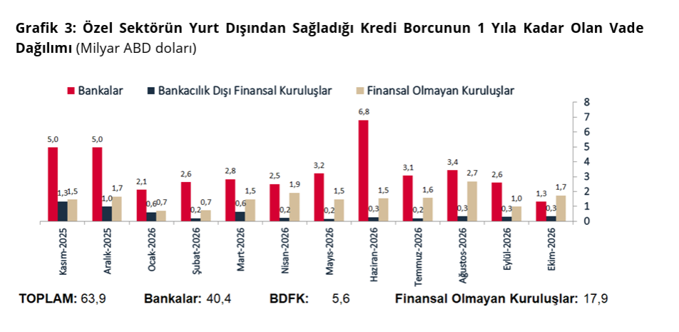 Merkez Bankası açıkladı: Özel sektörün yurt dışı kredi borcunda artış-4