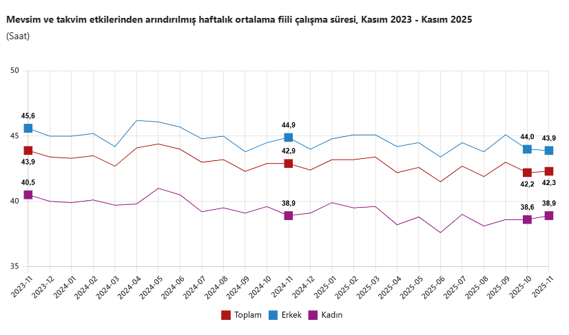 TÜİK açıkladı: Kasım ayı işsizlik rakamları belli oldu-4
