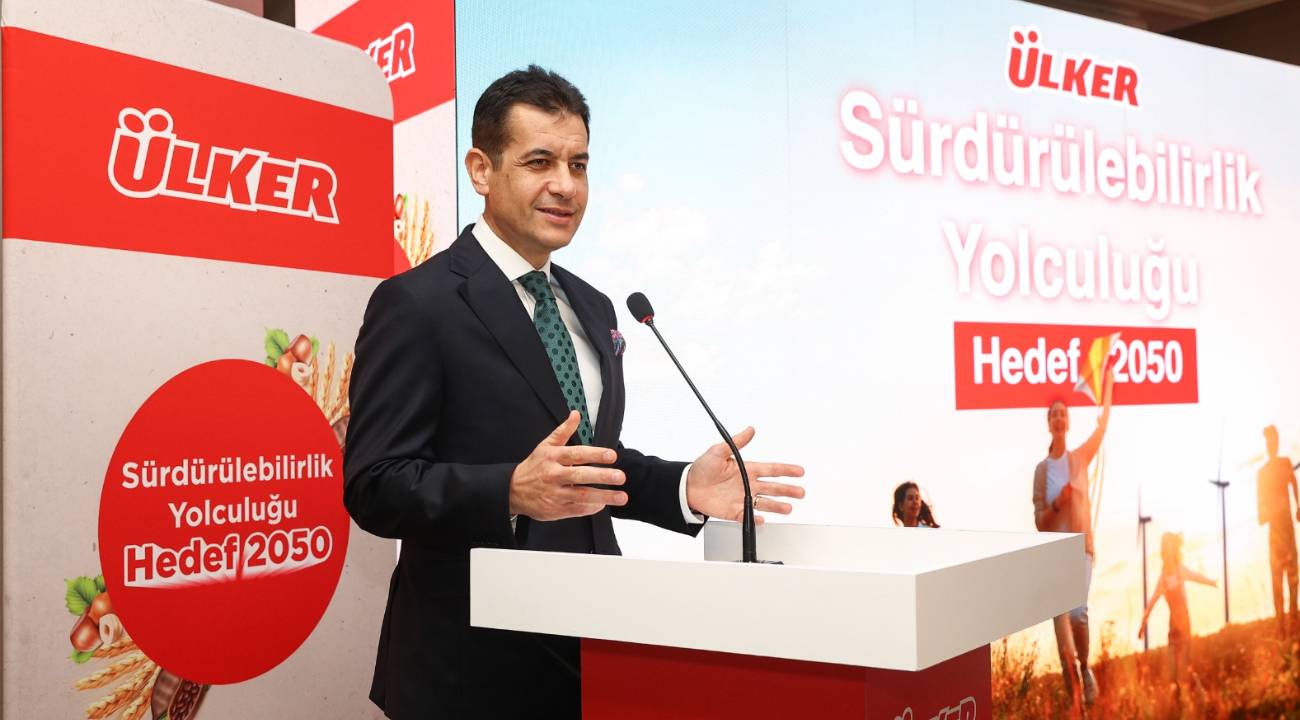 Ülker CEO'su Özgür Kölükfakı: "Hedefimiz 2050 Net Sıfır şirket olmak"