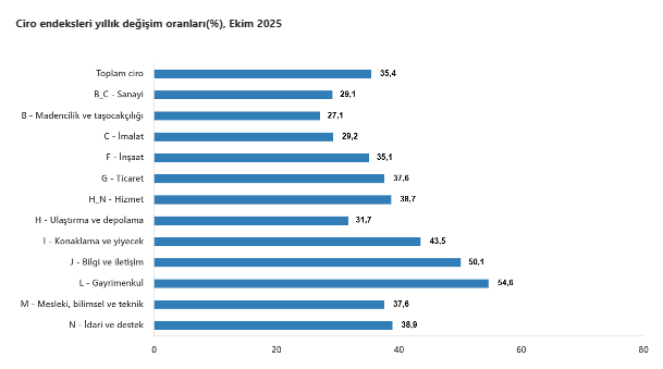 Ciro endeksleri ekim ayında arttı-2