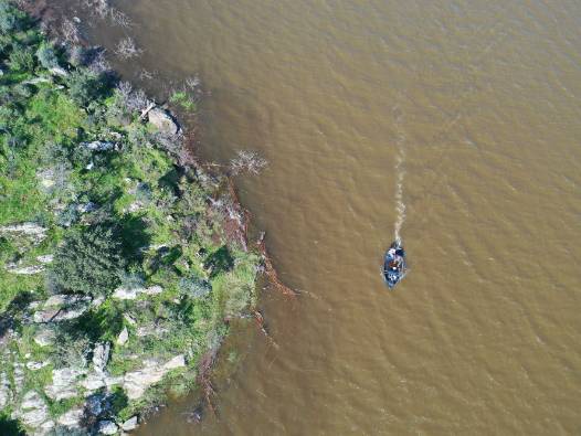 Bir zamanlar tarım arazisiydi, şimdi balık avlanıyor