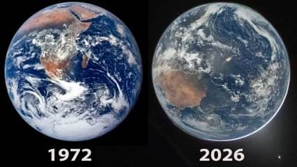 Artemis II’nin paylaştığı Dünya görüntüsü gündem oldu: Neden eskisine göre daha soluk?