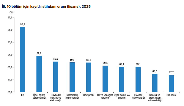 TÜİK verileri açıklandı: En hızlı iş bulan ve en çok kazandıran bölümler belli oldu-1