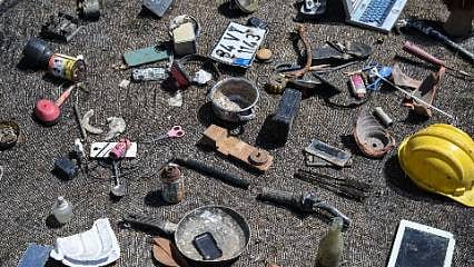 Pos cihazı, fotokopi makinesi, tüp... Denizin dibinden çıkarılanlar şaşkınlık yarattı