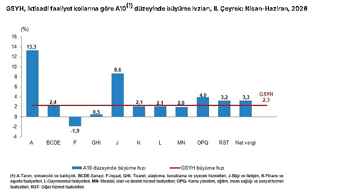 Türkiye ekonomisi ikinci çeyrekte ne kadar büyüdü? Veriler açıklandı-1