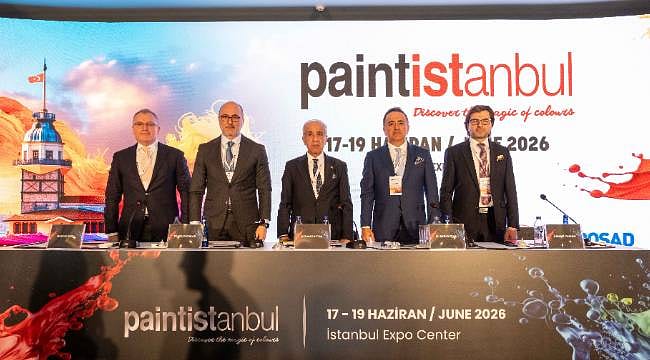 Boya ve kaplama sektörü 17-19 Haziran’da Paintistanbul’da bir araya gelecek