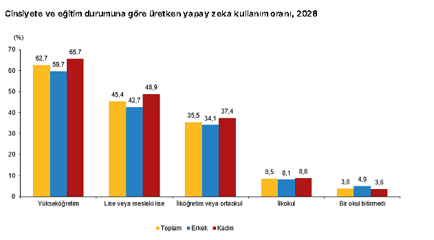 Türkiye'nin yapay zeka kullanımında dikkat çeken artış: Bir yılda yaklaşık ikiye katlandı-2
