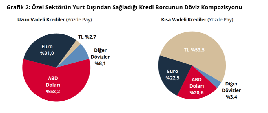Özel sektörün yurt dışı kredi borcu 219,7 milyar dolara çıktı-3