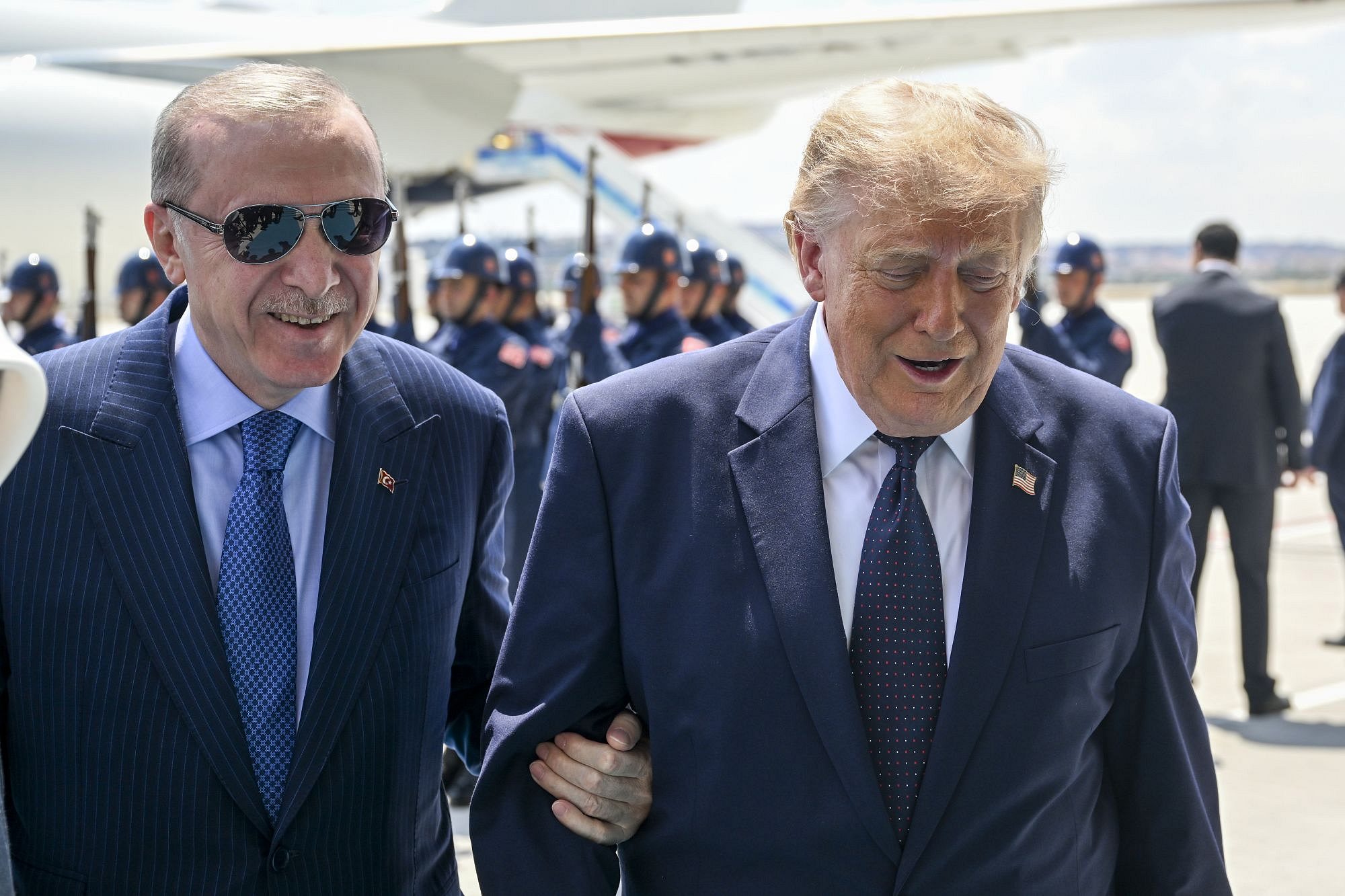ABD Başkanı Trump, NATO Zirvesi için Ankara'da-1