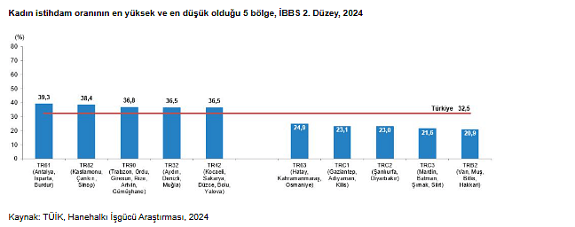 TÜİK açıkladı: 2025’te kadınların istihdama katılım oranı ne kadar oldu?-6