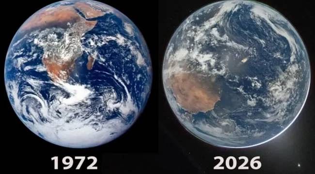 Artemis II’nin paylaştığı Dünya görüntüsü gündem oldu: Neden eskisine göre daha soluk?