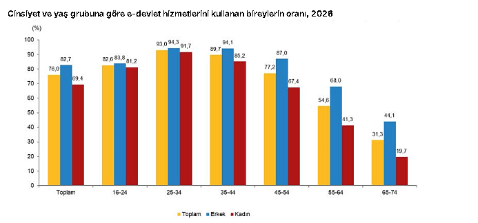 Türkiye'de internet kullanım alışkanlıkları belli oldu: En çok hangi amaçla kullanıldı?-1