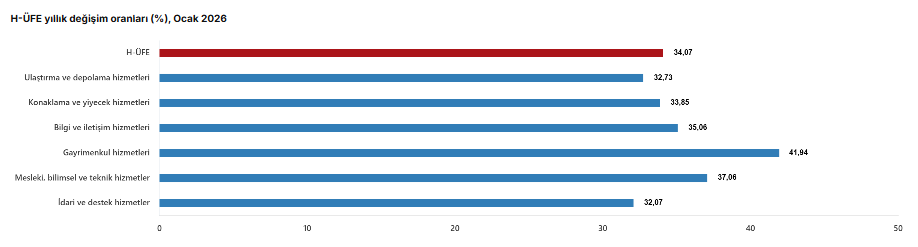 Ocak ayı hizmet üretici enflasyonu verileri belli oldu-3