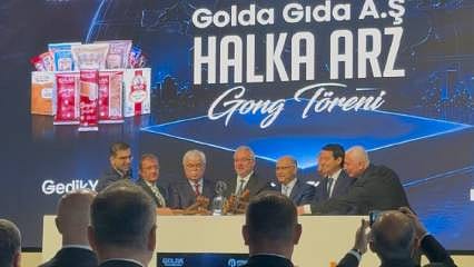 Golda Gıda’dan 805 milyon TL büyüklüğünde halka arz