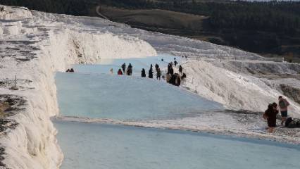 Vize muafiyeti turizmi canlandıracak: Pamukkale, Çinli turistleri bekliyor