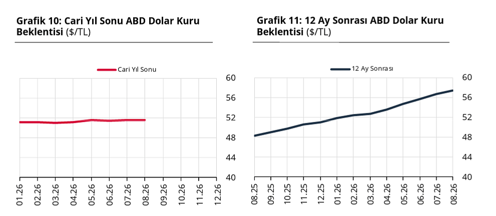 Dolar/TL, faiz ve enflasyon için yeni tahmin: Piyasa yıl sonunda ne bekliyor?-3