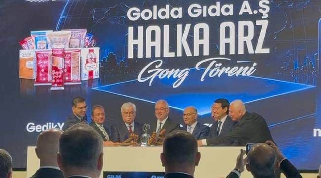 Golda Gıda’dan 805 milyon TL büyüklüğünde halka arz
